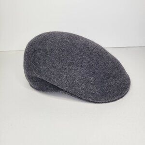 Vintage Scala Hat Gray Driving Cap Flat Cap